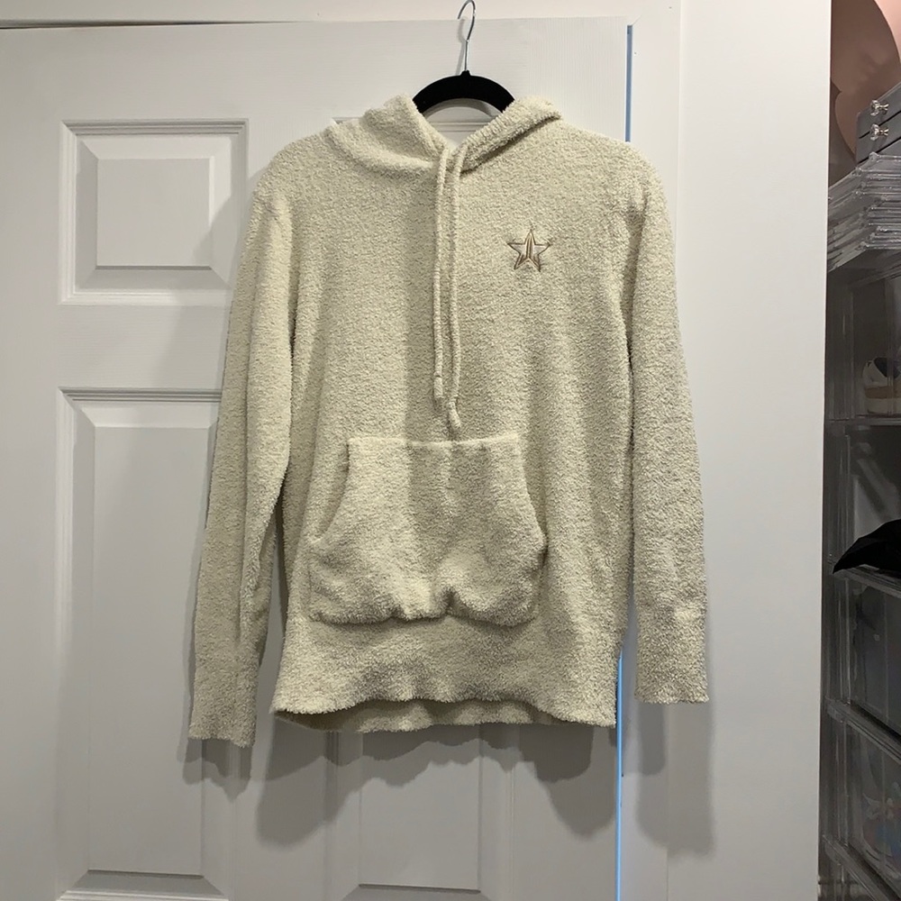 Authentic soft white/cream hoodie